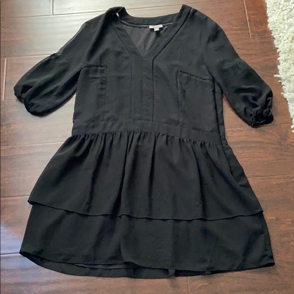 Chelsea 28 Black Drop Waist Shift Dress - Picture 4 of 9